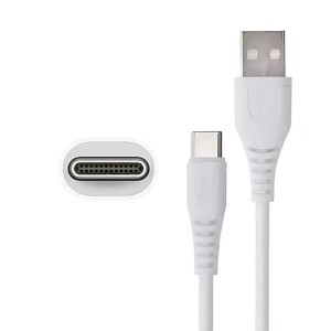 CABLE CARGA TELEFONO USB T/C A USB T/A CA707M 1 MT