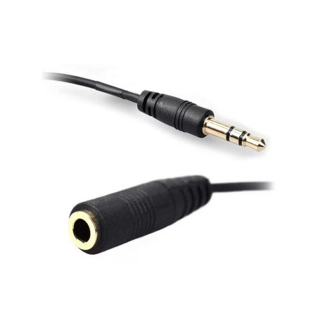 CABLE PLUG STEREO 3.5 MACHO HEMBRA 1.80 MT CA174