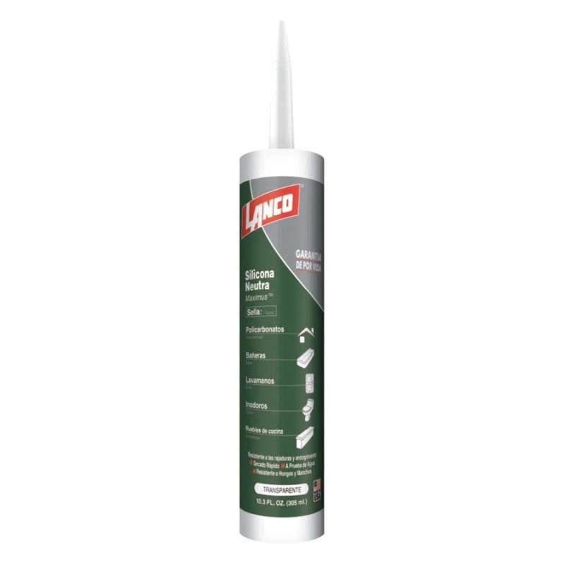 SILICONA LANCO SILICONA NEUTRA TRANSPARENTE 300 ML