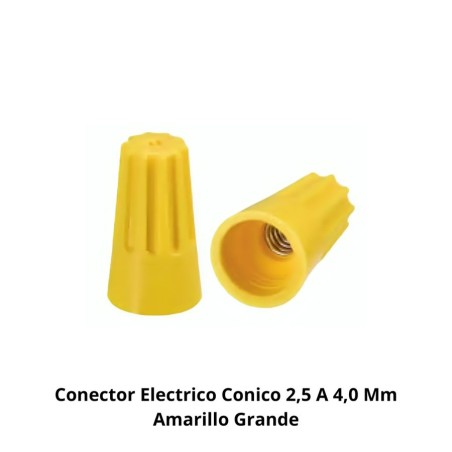 CONECTOR ELECTRICO CONICO 2,5 A 4,0 MM/18-10 AMARI