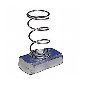 TUERCA GALVANIZADA CON RESORTE EMT 3/8 RIEL 42