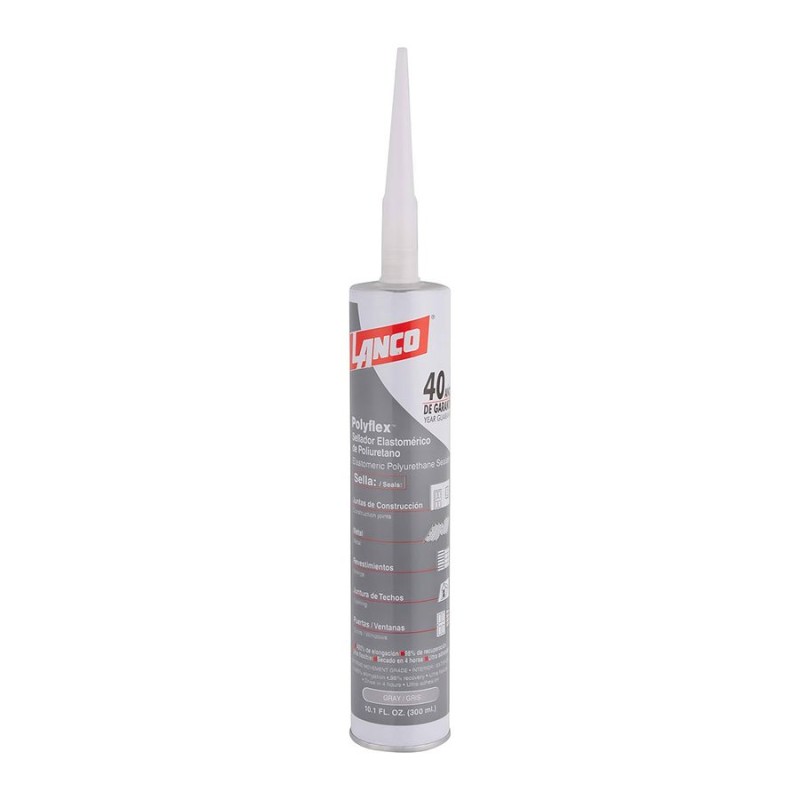 SILICONA LANCO SELLADOR POLYFLEX GRIS 300 ML CC348