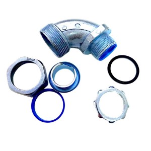 CONECTOR GALV CURVO EKOLINE EMT 25 MM P/FLEXIBLE