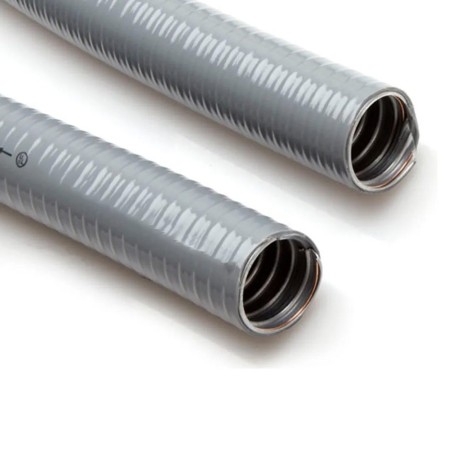TUBO FLEXIBLE METALICO 20 MM C/PVC EKOLINE X METRO