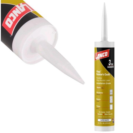 SILICONA LANCO SELLADOR FLEXIBLE ACRILICO PINTABLE
