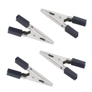 PINZA CLIP L-52 NEGRO TIPO COCODRILO