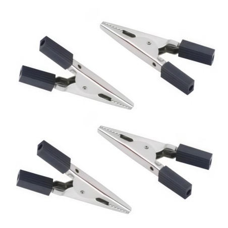 PINZA CLIP L-52 NEGRO TIPO COCODRILO