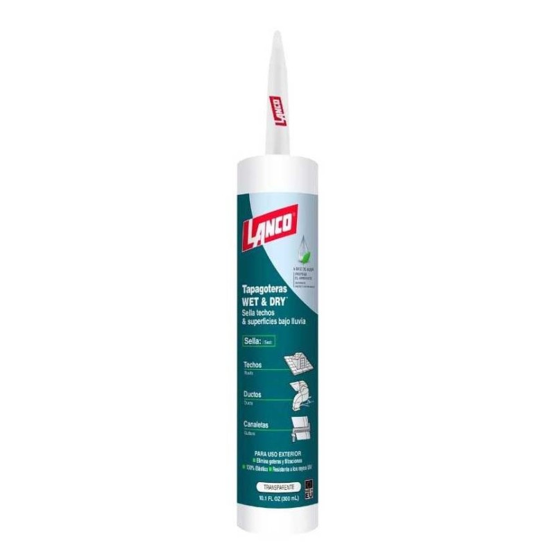 SILICONA LANCO TAPAGOTERAS WET y amp DRY BAJO LLUVIA SKU