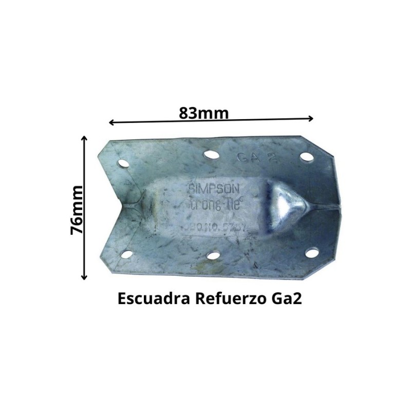 CONECTOR SIMPSON ESCUADRA REFUERZO GA2