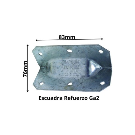 CONECTOR SIMPSON ESCUADRA REFUERZO GA2