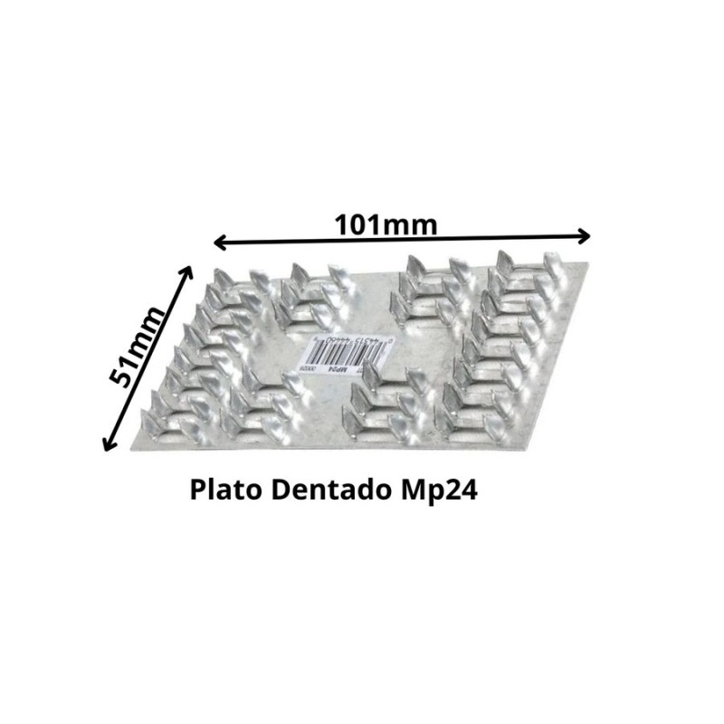 CONECTOR SIMPSON PLATO DENTADO MP24