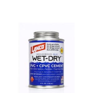 ADHESIVO PVC LANCO PEGA BAJO AGUA 118 ML