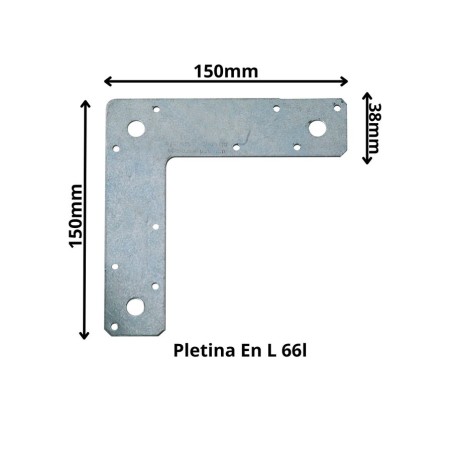CONECTOR SIMPSON PLETINA EN L 66L
