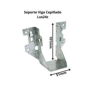 CONECTOR SIMPSON SOPORTE VIGA CEPILLADO LUS24Z