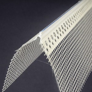 ESQUINERO PERFORADO PVC CON MALLA FIBRA DE VIDRIO