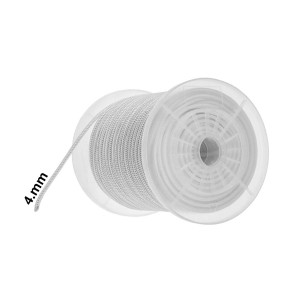 CORDEL PIOLA POLI MULTI TRENZADA BLANCA 04 MM
