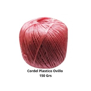 CORDEL PLASTICO OVILLO 150 GRS