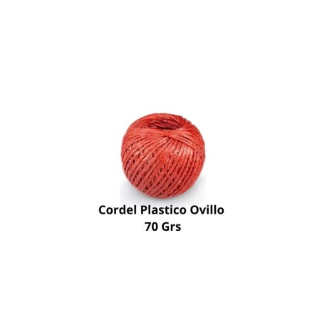 CORDEL PLASTICO OVILLO 70 GRS