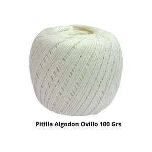 PITILLA ALGODON OVILLO 100 GRS