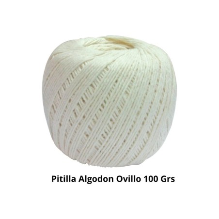 PITILLA ALGODON OVILLO 100 GRS