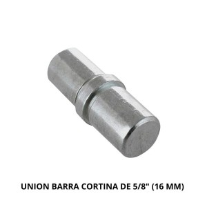UNION BARRA CORTINA DE 5/8" (16 MM)