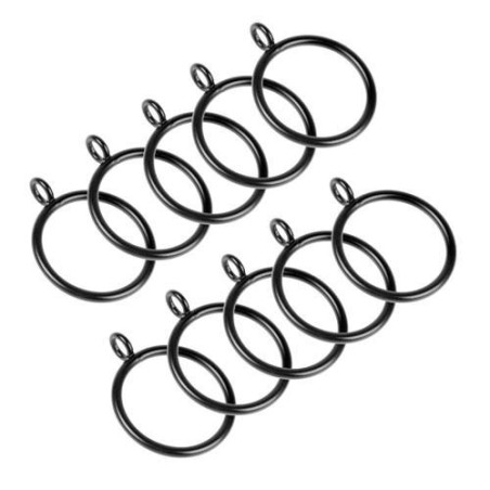 ANILLAS PARA BARRA CORTINA 5/8 16 MM DISPLAY 10 UN