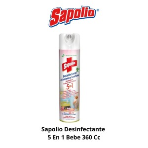 SAPOLIO DESINFECTANTE 5 EN 1 BEBE 360 CC