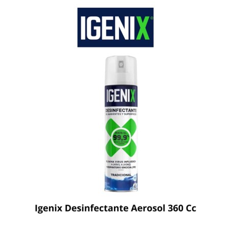 IGENIX DESINFECTANTE AEROSOL 360 CC