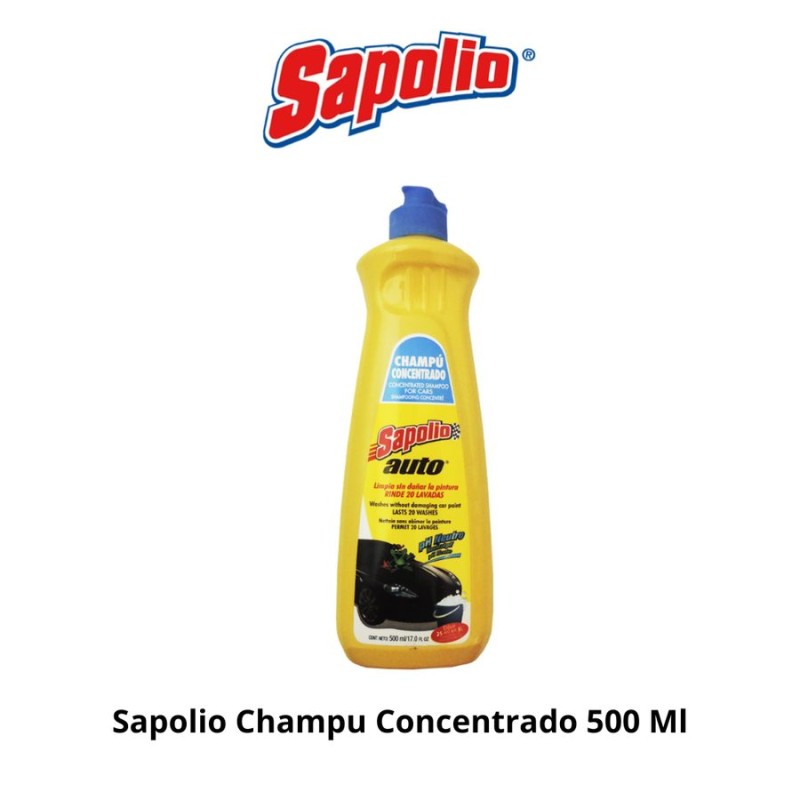 SAPOLIO CHAMPU CONCENTRADO 500 ML