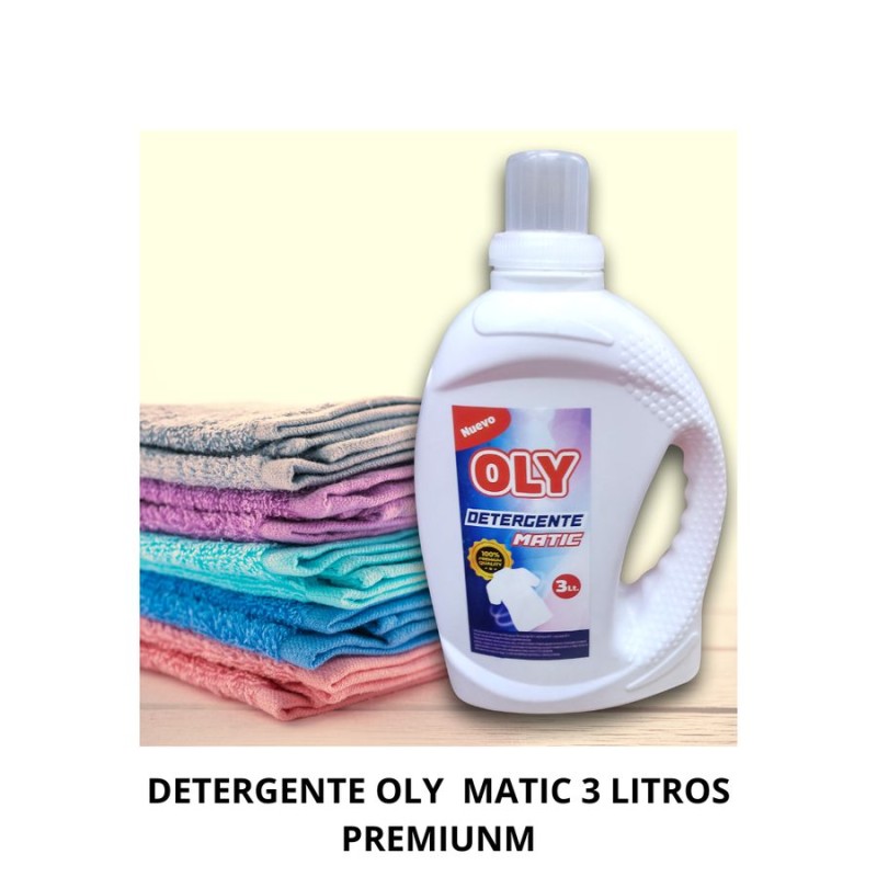 DETERGENTE OLY MATIC 3 LITROS PREMIUNM
