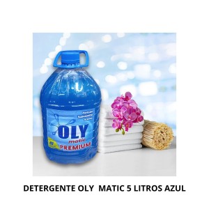 DETERGENTE OLY MATIC 5 LITROS AZUL