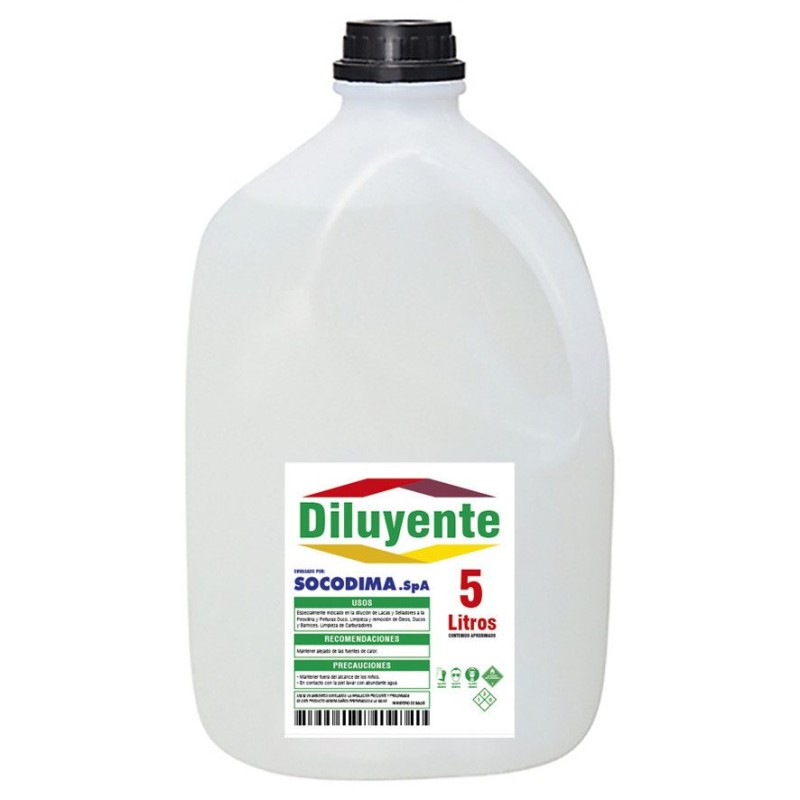 DILUYENTE SOCODIMA DUCO ENVASADO 5 LT