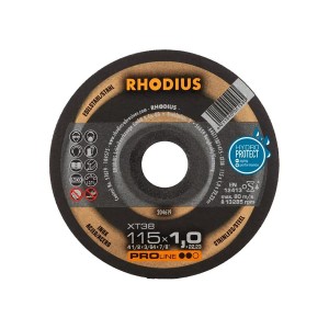 DISCO RHODIUS CORTE METAL LISO 41/2" 115X1X22.23