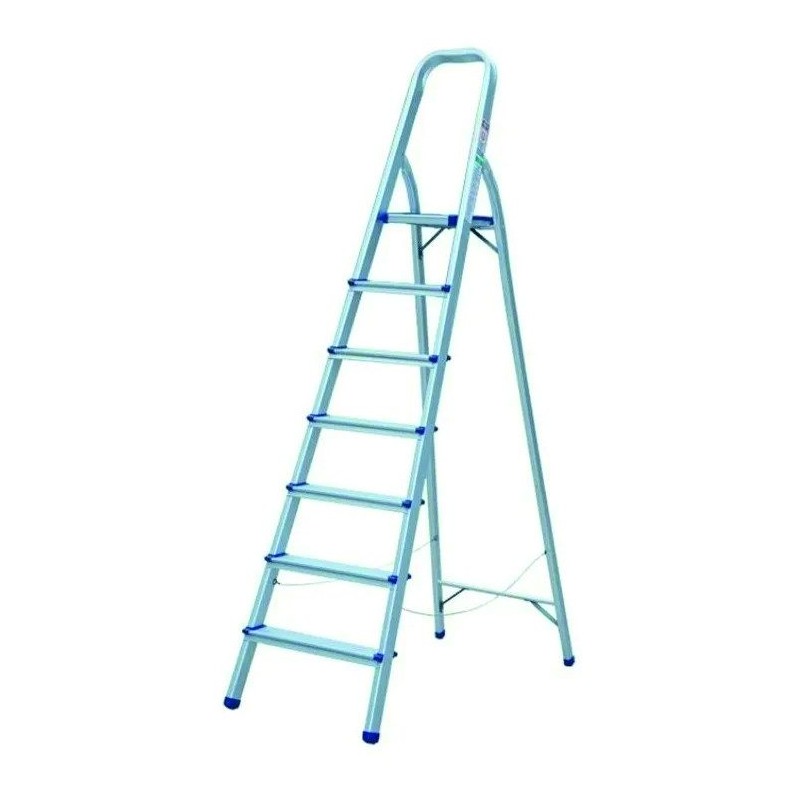 ESCALERA ALUMINIO TIJERA 7 PELDANOS 189X117X50 G12