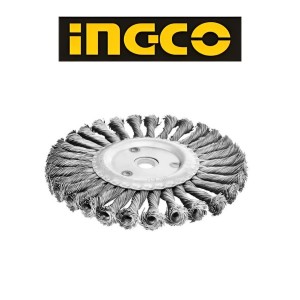 GRATA INGCO CIRCULAR ACERO TRENZADO 150 MM WB5150
