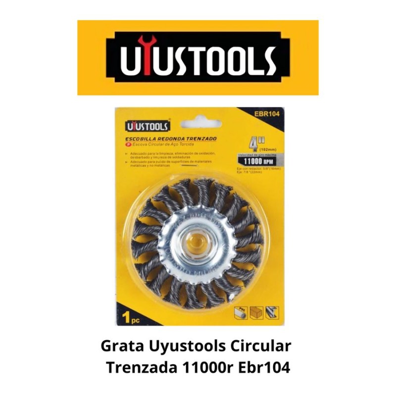 GRATA UYUSTOOLS CIRCULAR TRENZADA 11000R EBR104