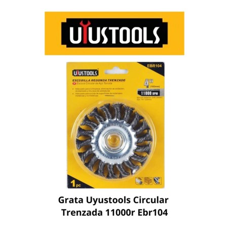 GRATA UYUSTOOLS CIRCULAR TRENZADA 11000R EBR104