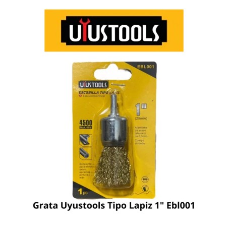 GRATA UYUSTOOLS TIPO LAPIZ 1" EBL001