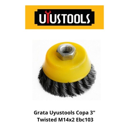 GRATA UYUSTOOLS COPA 3" TWISTED M14X2 EBC103