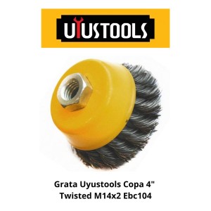 GRATA UYUSTOOLS COPA 4" TWISTED M14X2 EBC104