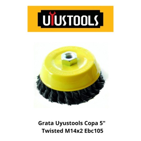 GRATA UYUSTOOLS COPA 5" TWISTED M14X2 EBC105