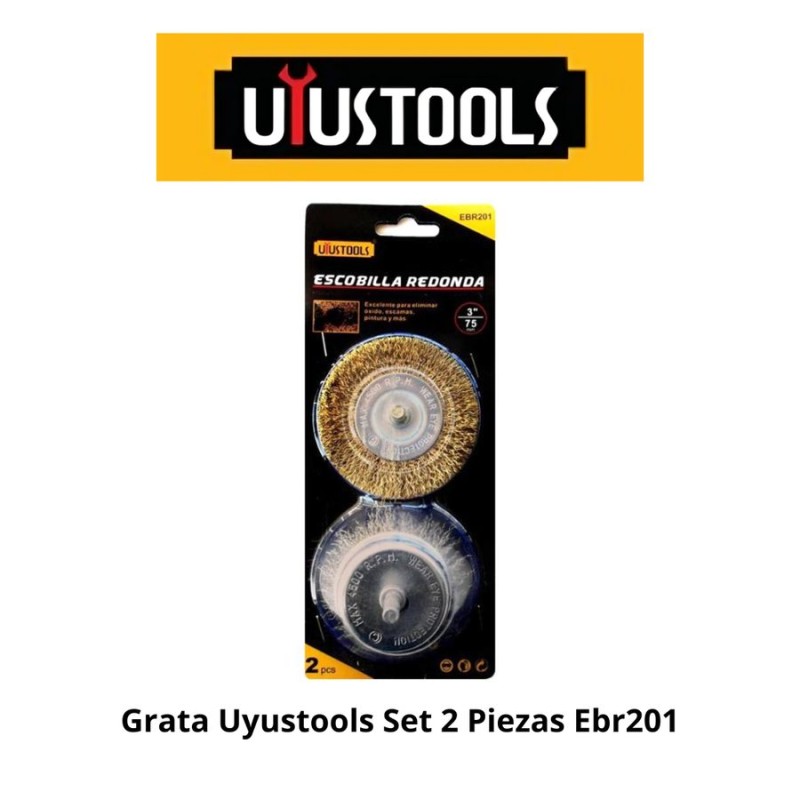 GRATA UYUSTOOLS SET 2 PIEZAS EBR201