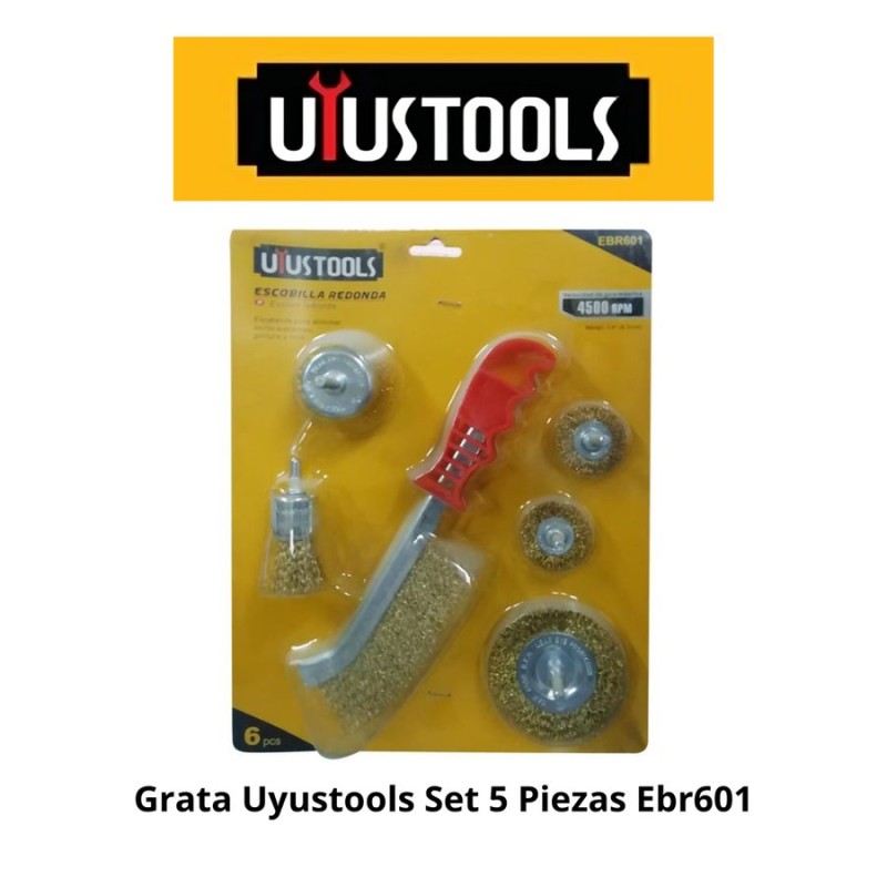 GRATA UYUSTOOLS SET 5 PIEZAS EBR601