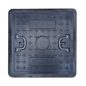TAPA DE CAMARA POLIMERO INDUSTRIAL CON MANILLA 5 T