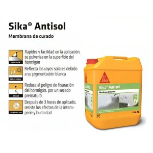 SIKA ANTISOL MEMBRANA 4,5 LTS BIDON 1420344