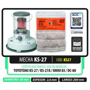 MECHA ZETACOM TOYOTOMI 0MNI-85 KS-27 DC-80 D 85 MM