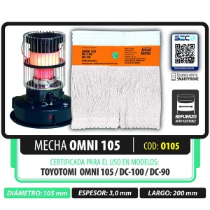 MECHA ZETACOM TOYOTOMI 0MNI105 DC100 DC90 D 105 MM