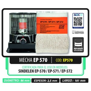 MECHA ZETACOM EP-570/ EP-571/ EP-572 86X181 MM