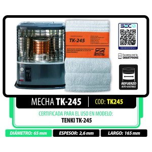 MECHA ZETACOM TENKI TK 245 D 065 MM L 165 MM