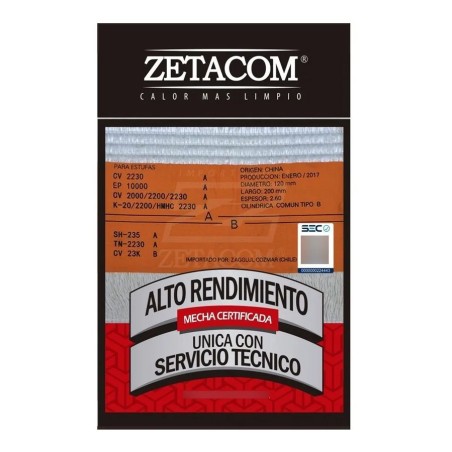 MECHA ZETACOM TOYOTOMI OMNI CV 2230 D 120 MM L 200